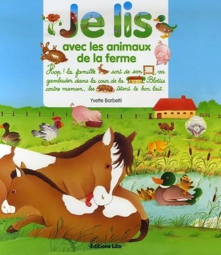 Je lis avec les animaux de la ferme